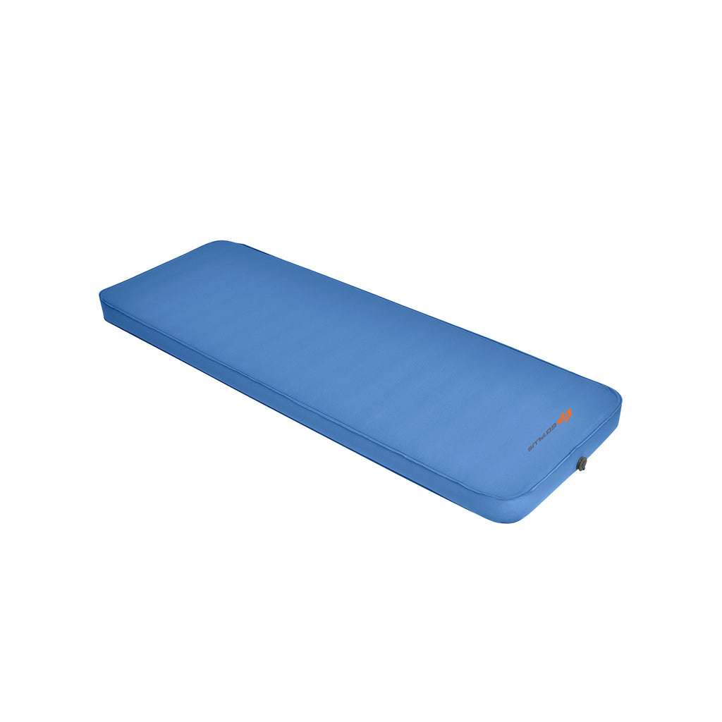Self Inflating Camping Sleeping Mattress with Carry Bag - Blue