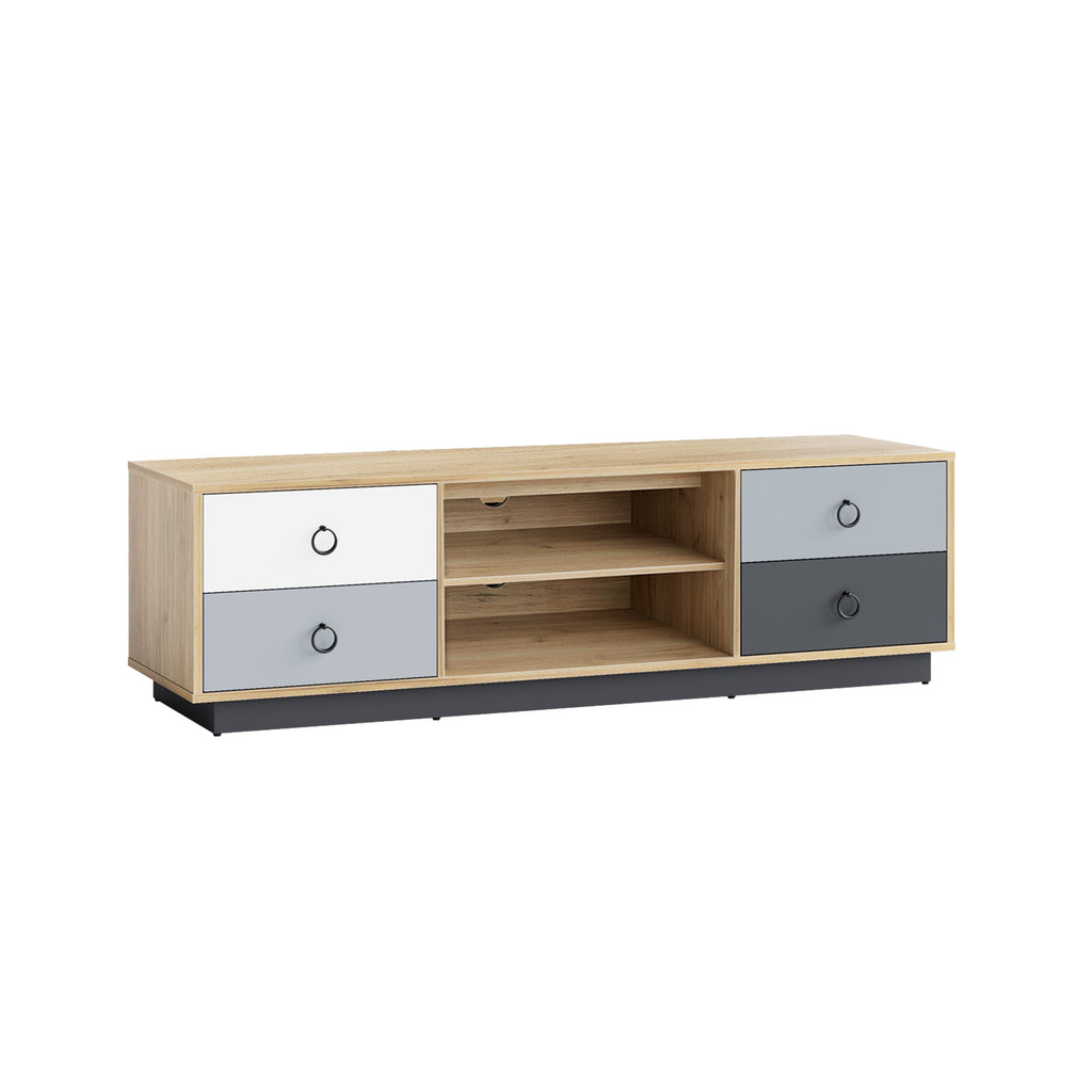 TV Stand with Storage Cabinets for 60 Inch TVs