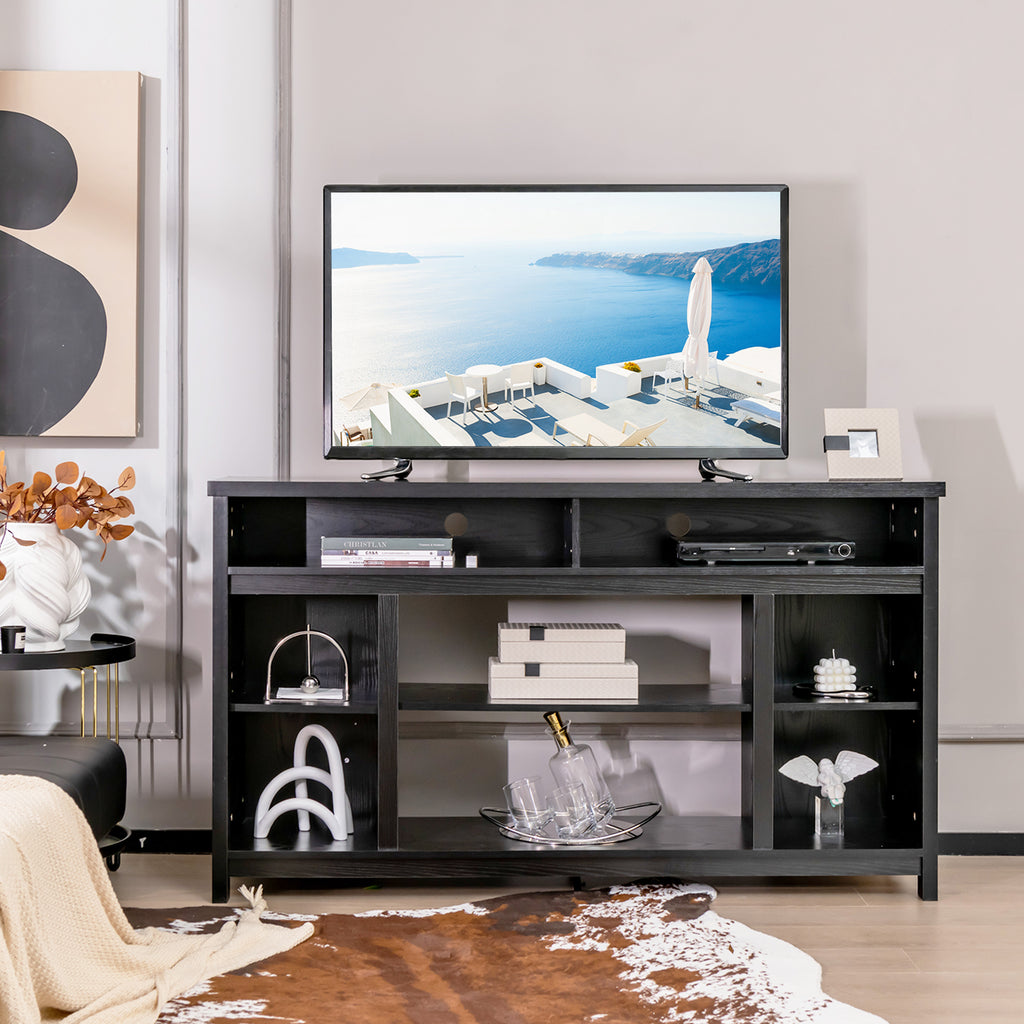 58" Fireplace TV Stand for 65" TV - Black