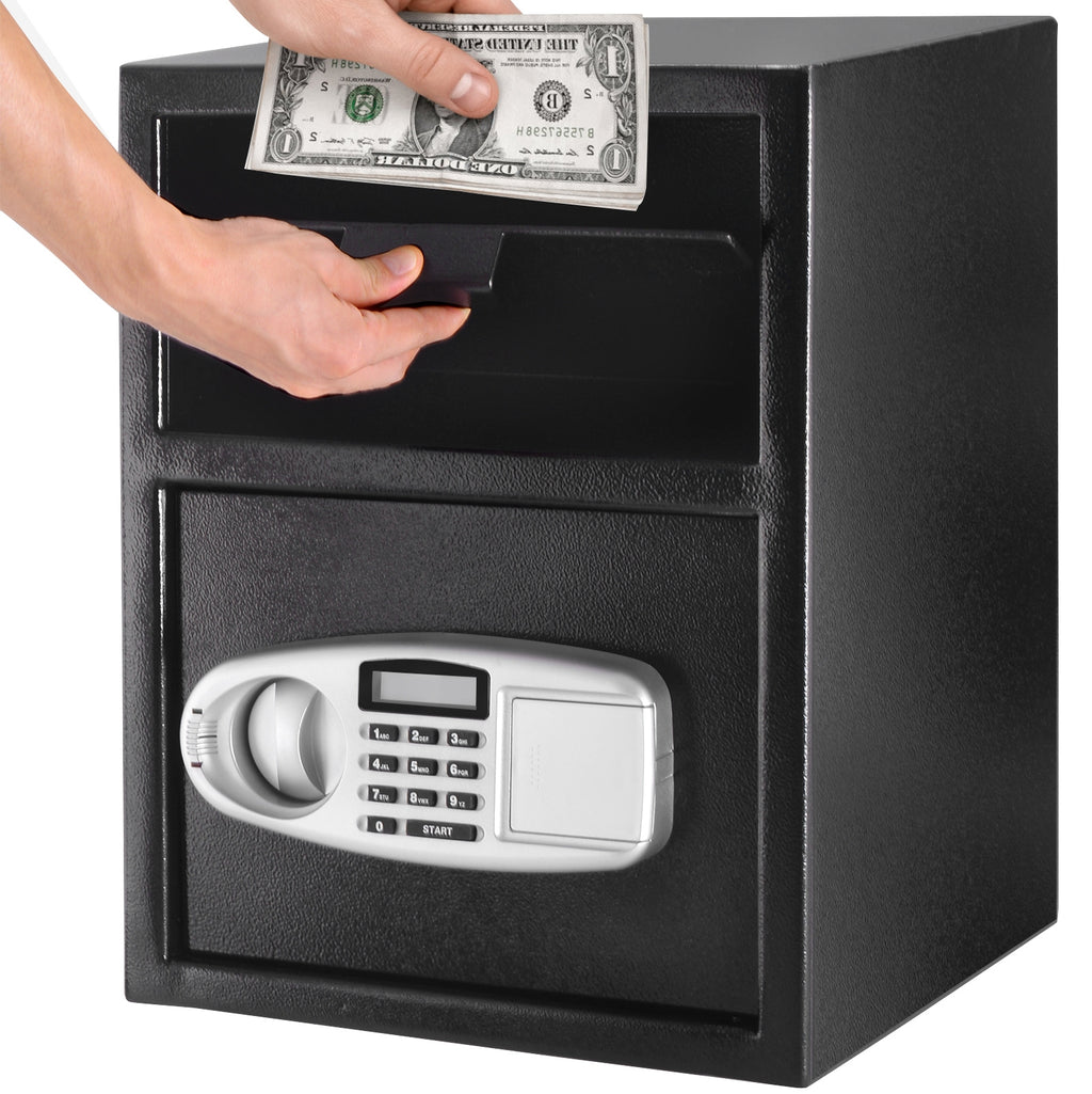 Digital Deposit Safe Box - Front Load, 3mm Steel