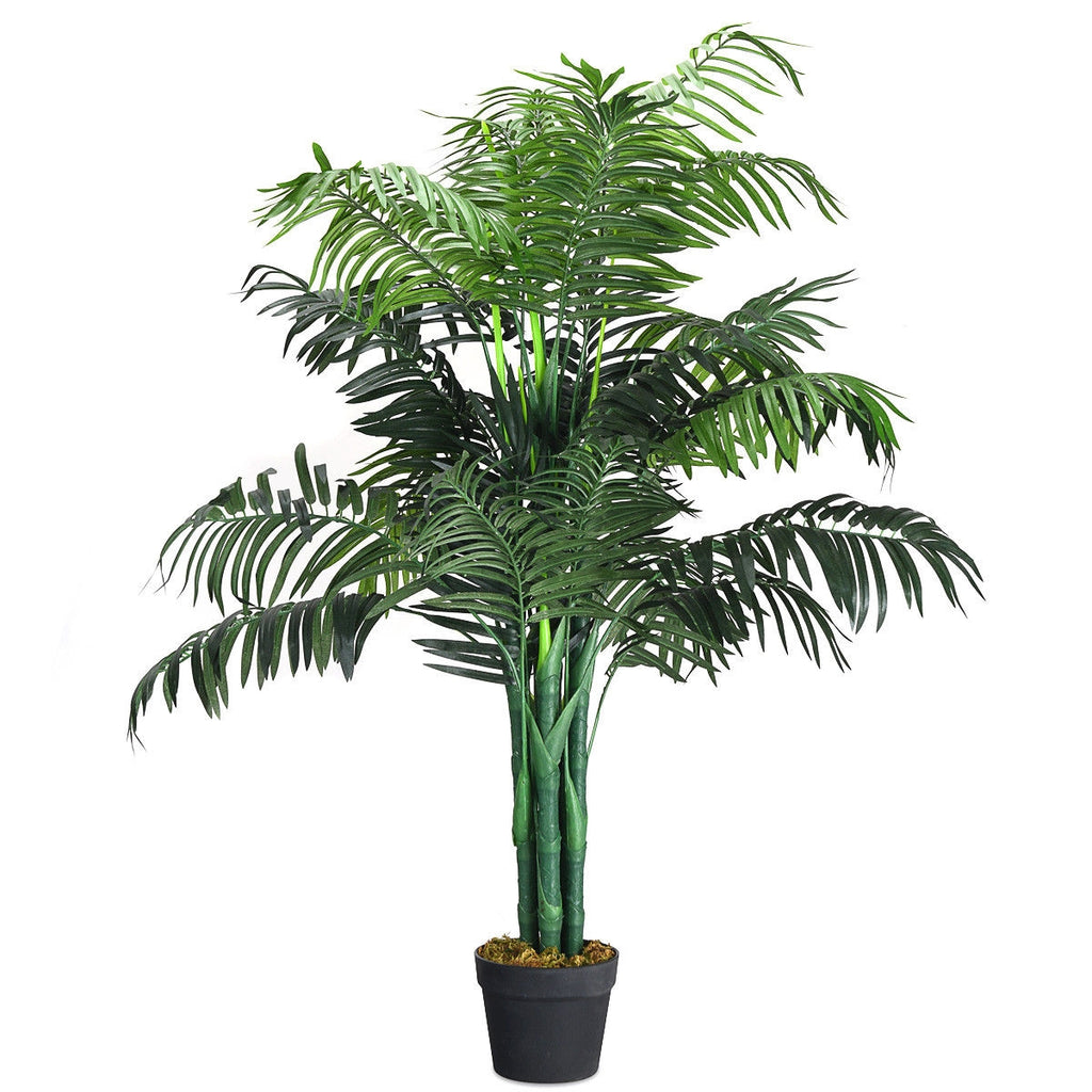 Artificial Areca Palm Tree with Basket - 3.5 Feet Décor Plant for Home & Office