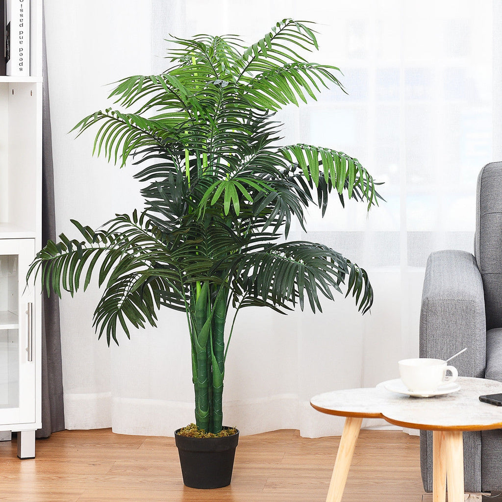 Artificial Areca Palm Tree with Basket - 3.5 Feet Décor Plant for Home & Office