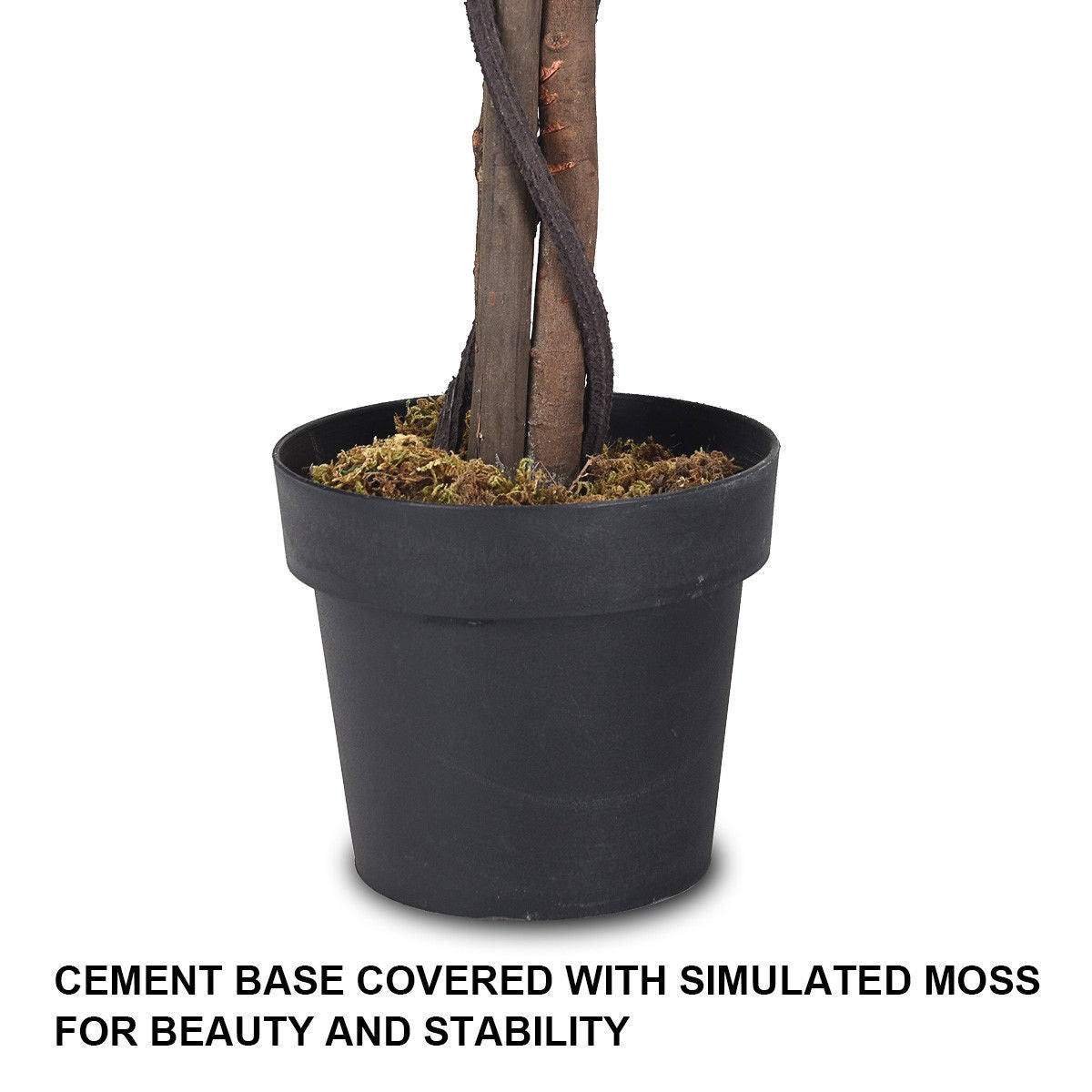Artificial Wisteria Silk Tree - 6 Feet Indoor-Outdoor with Adjustable Branches - Variation of THIS listing