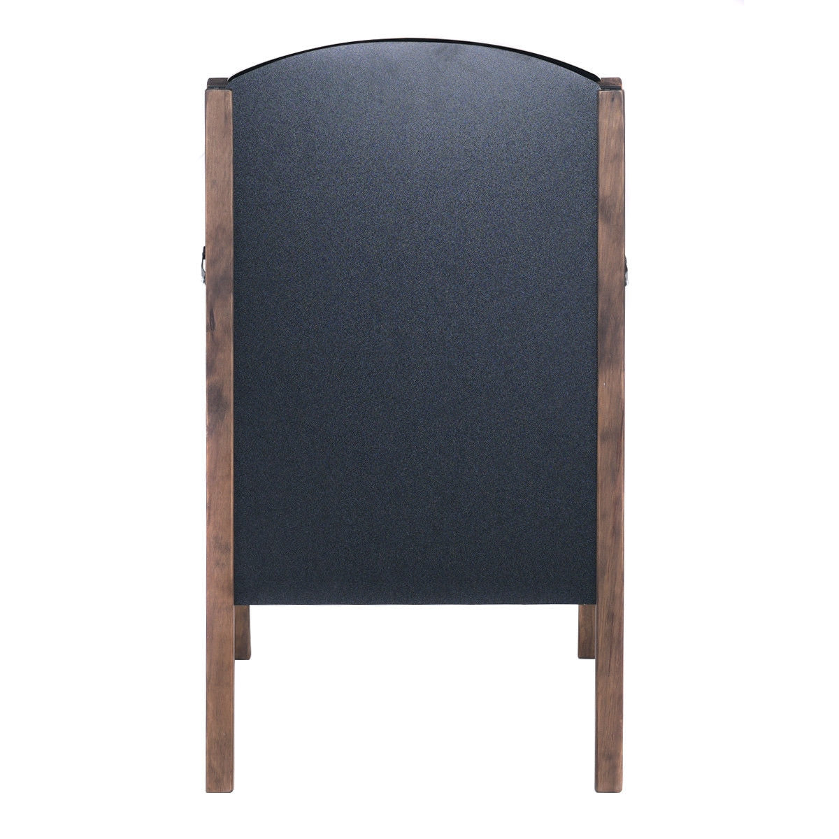 31.5 Inch Wooden A-Frame Sidewalk Signage Chalkboard for Outdoor Advertising