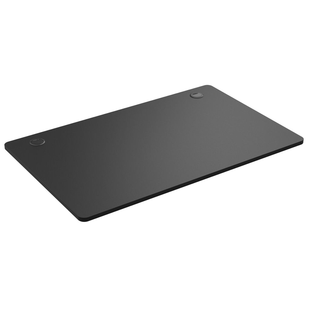 48 x 24 inch Standing Desk Tabletop, Black