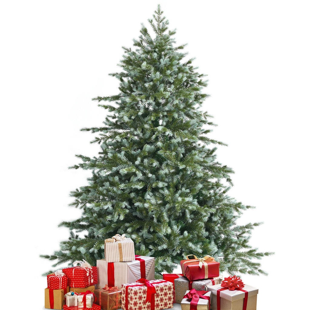6ft Artificial Christmas Tree with Hinged Sections, Dense Full Branches