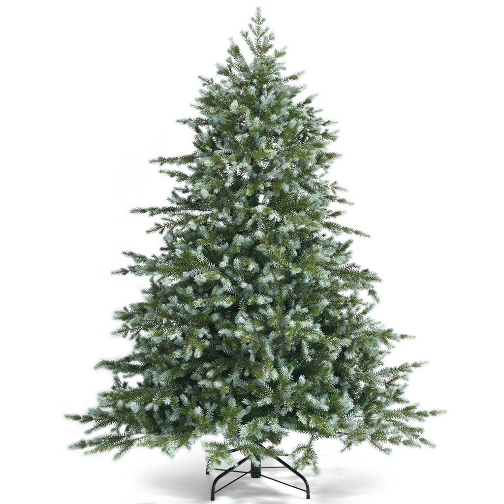 6ft Artificial Christmas Tree with Hinged Sections, Dense Full Branches