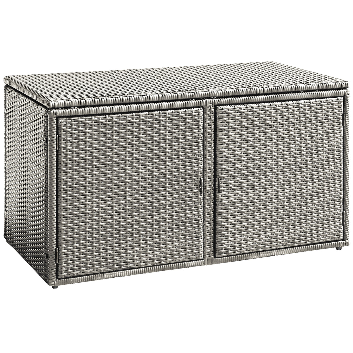 88 Gallon Rattan Storage Box - Outdoor Patio Bench