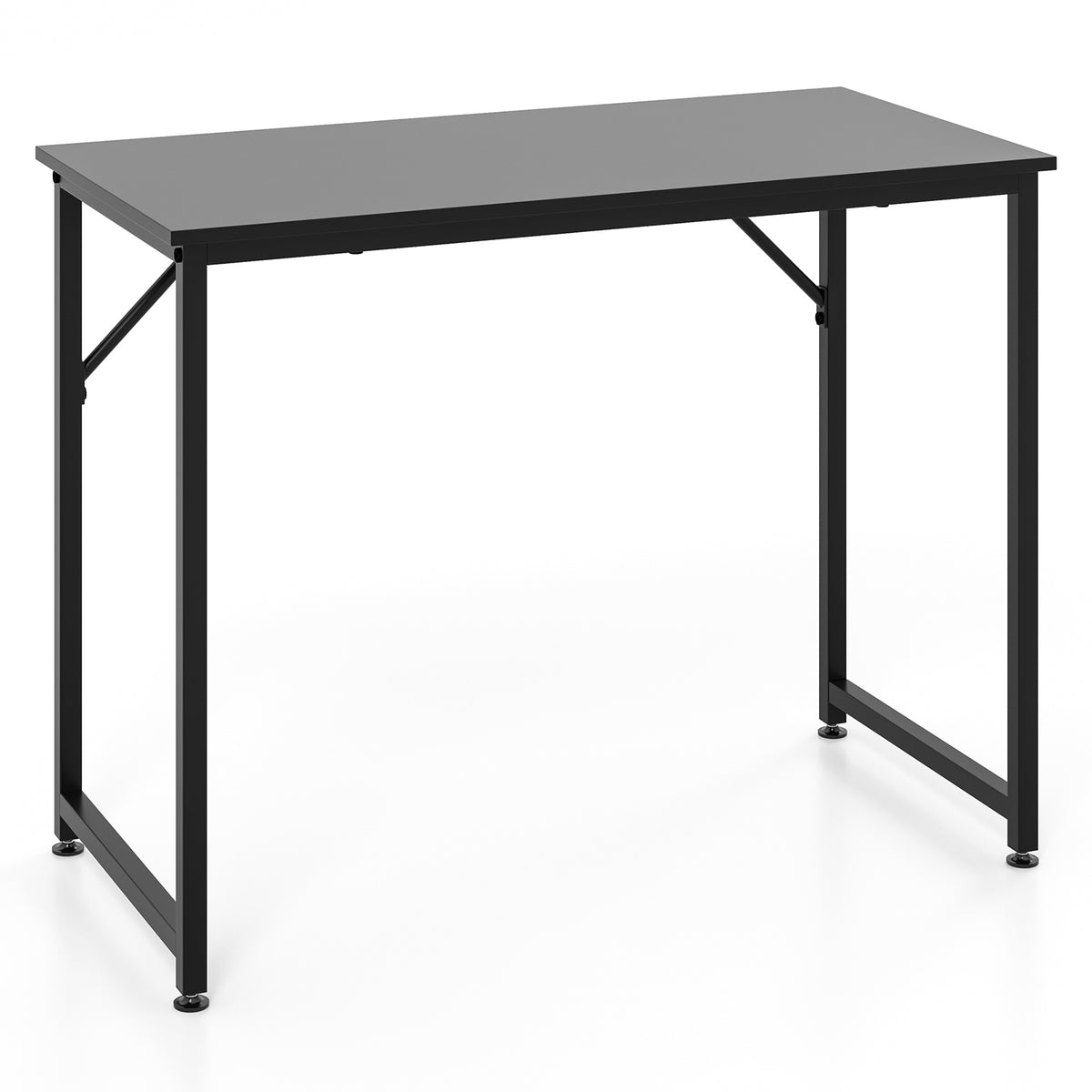 L-Shaped Computer Desk with Storage – White