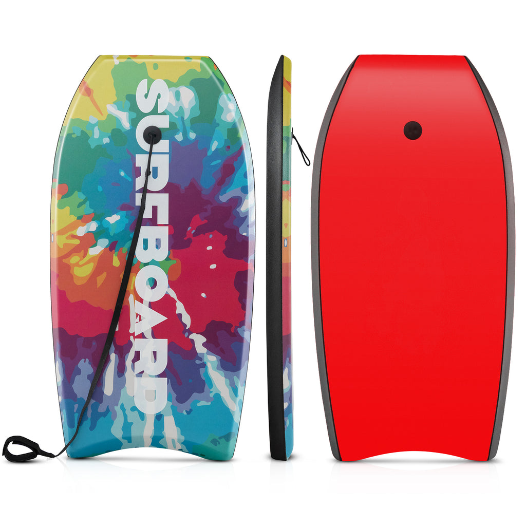 Lightweight Body Board 33/37/41 Inches with EPS Core XPE Deck HDPE Bottom - Multicolor S Variation