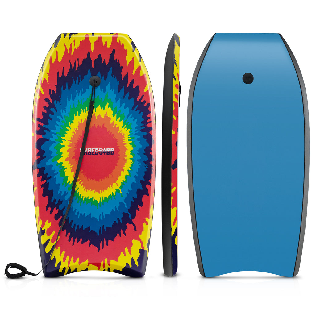Lightweight Body Board with EPS Core 33/37/41 Inches - Multicolor, S Variation