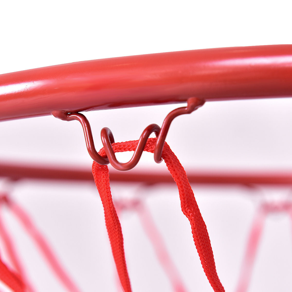 18 Inch Basketball Rim with All-Weather PE Net - Rustproof Metal Frame, Easy Installation - Variation of This Listing: 18 Inch D. PE Net