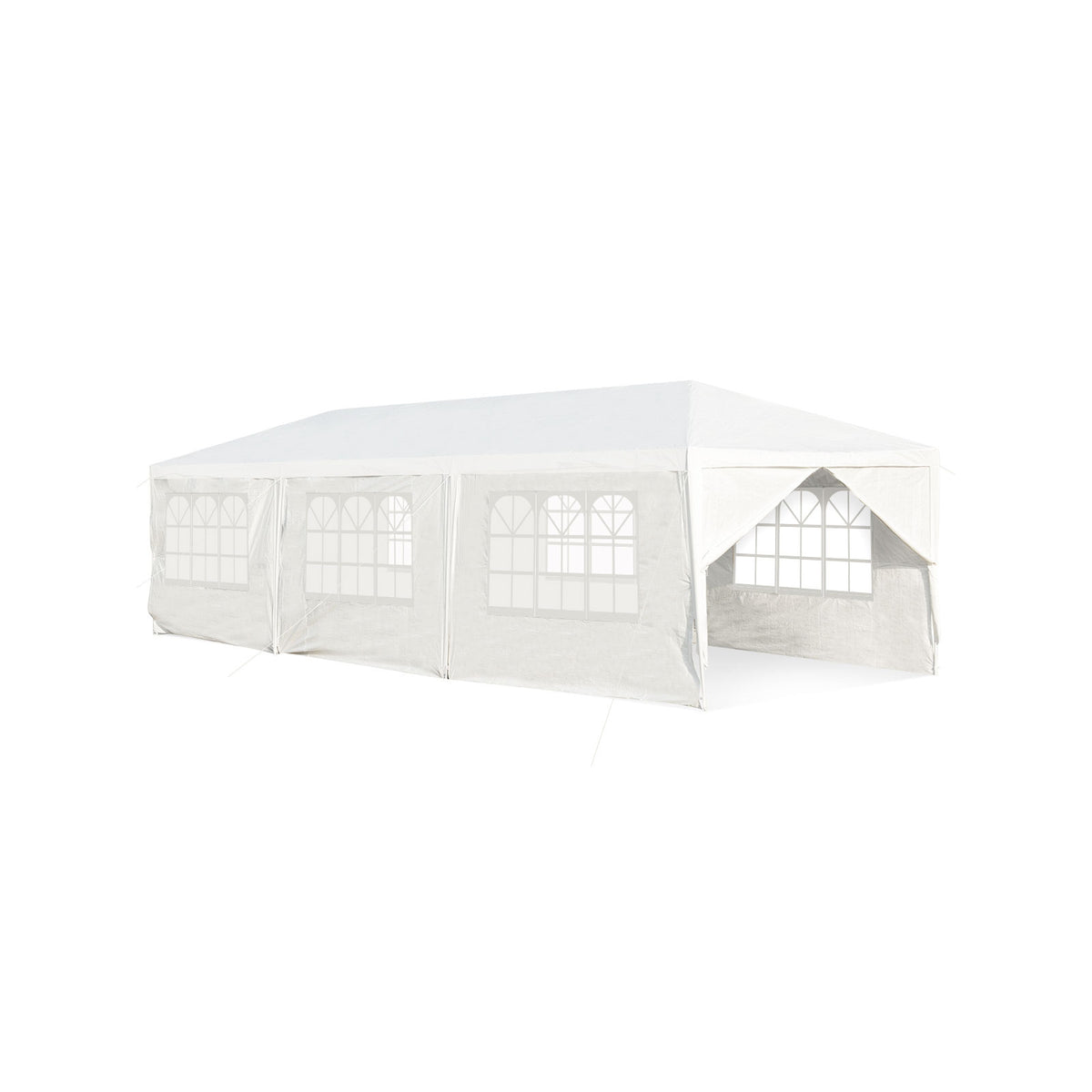 10 x 20 Feet Pop up Canopy with 6 Sidewalls Windows and Carrying Bag