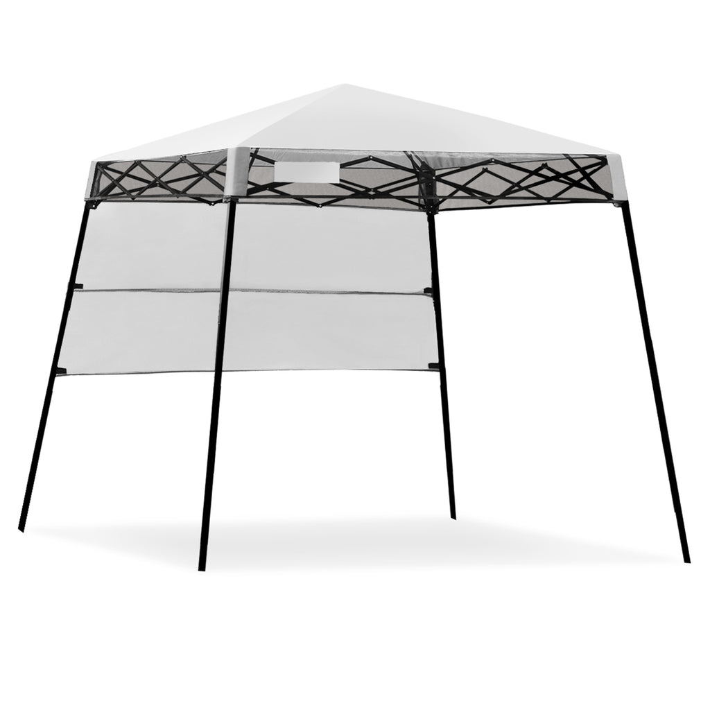 7 x Feet Pop-up Canopy Tent with Carry Bag and 4 Stakes