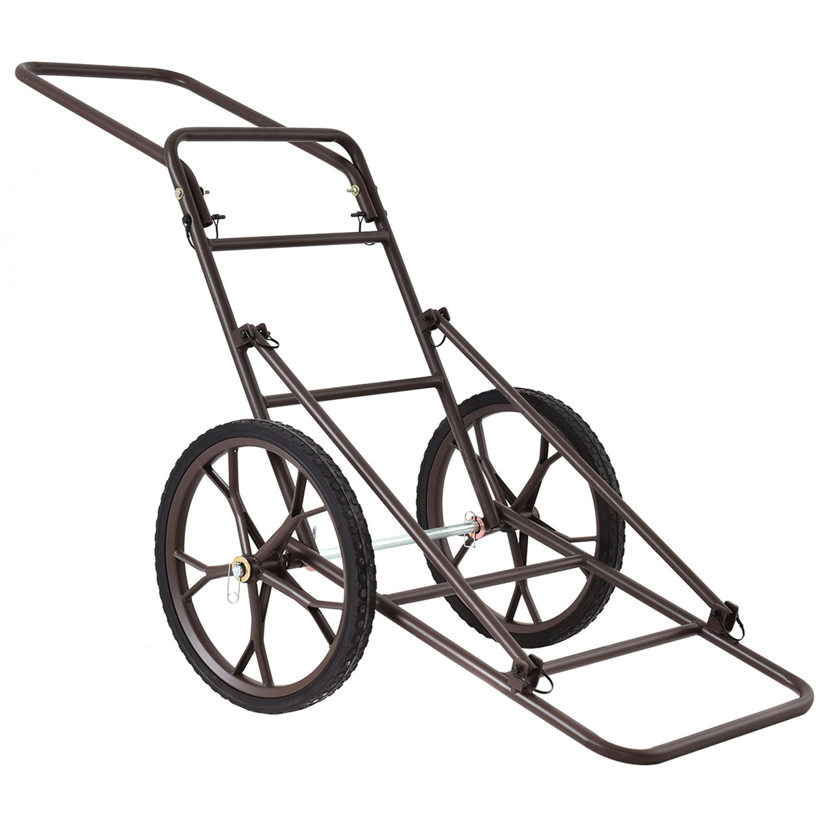 550 LBS Folding Deer Game Cart with Polyester Liner for Hunting