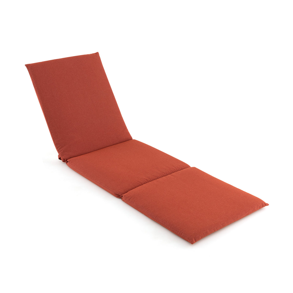 Outdoor Chaise Lounge Cushion Patio Furniture Folding Pad with Fixing