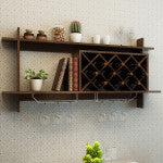 3-in-1 Dining Set: Windsor Chairs, Sideboard & Wine Rack