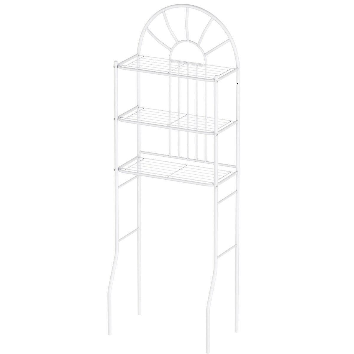 3-Tier Over-the-Toilet Storage Rack - 23 x 68 Inch