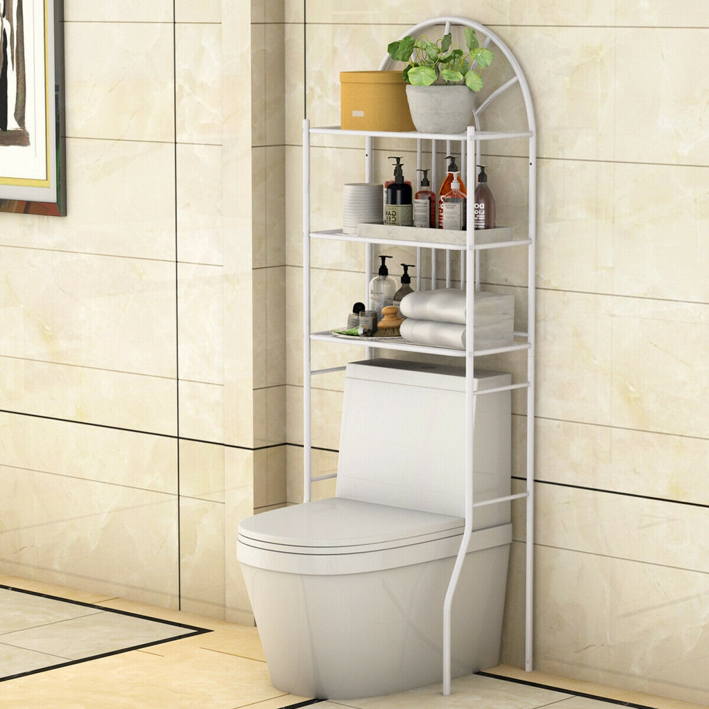 3-Tier Over-the-Toilet Storage Rack - 23 x 68 Inch