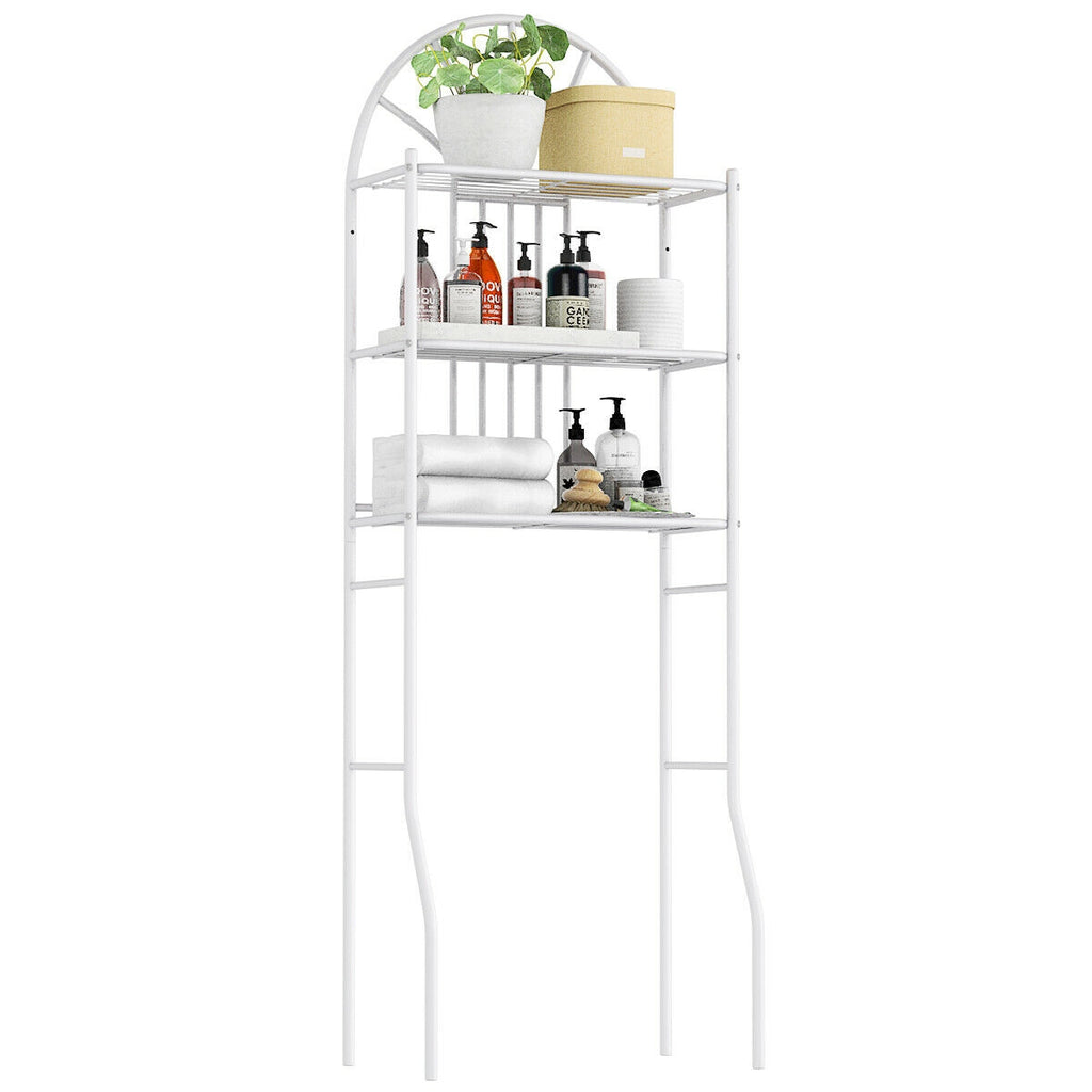 3-Tier Over-the-Toilet Storage Rack - 23 x 68 Inch