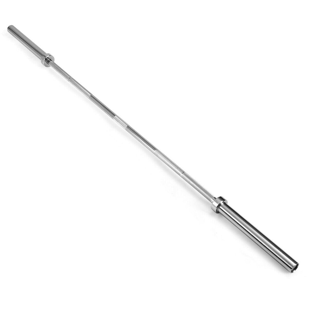 1000 lbs Weight Lifting Barbell - Durable Steel, Chrome Finish, 86" Long - Variation of THIS Listing