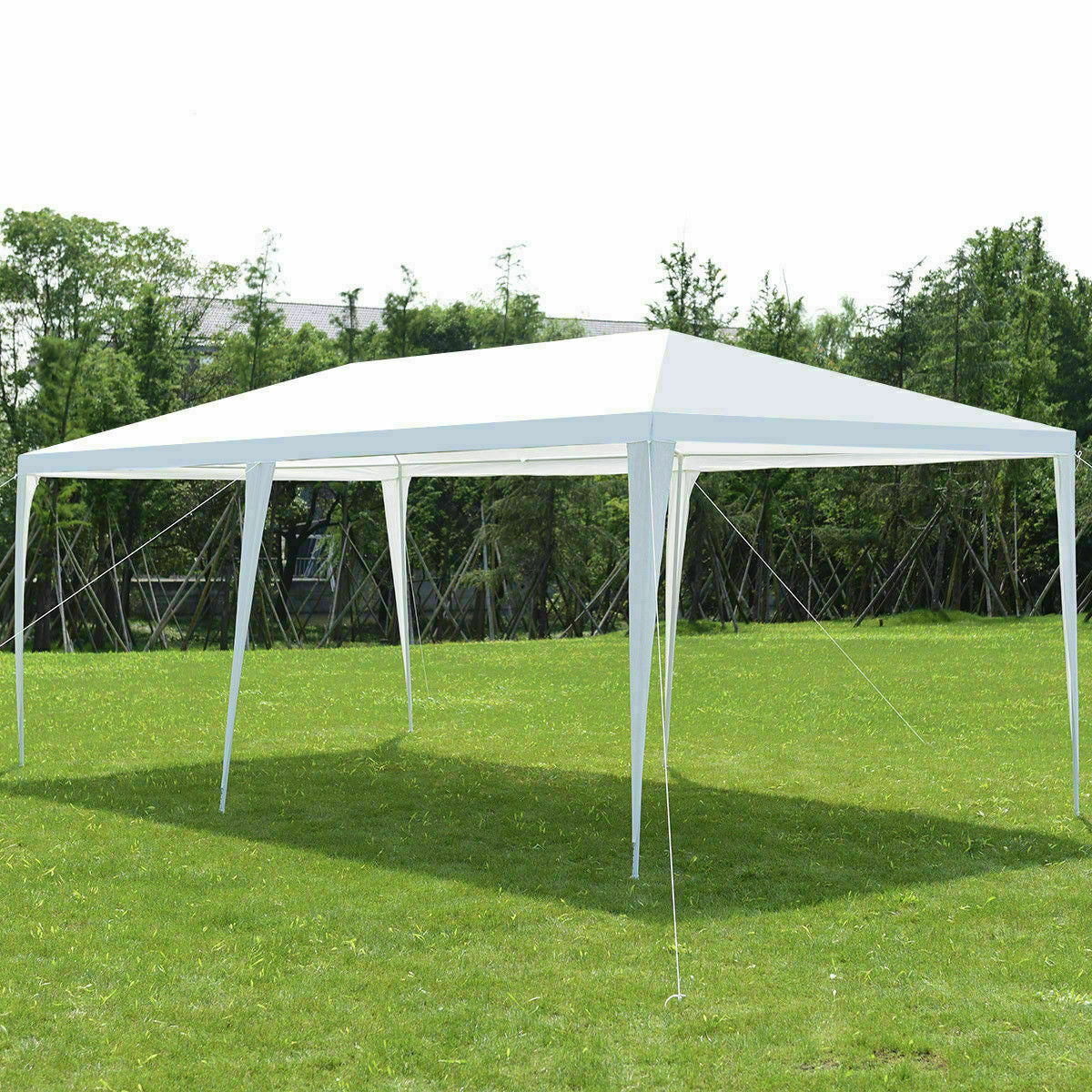 10 x 20 Feet Outdoor Canopy Tent with 4 Sidewalls & Carry Bag