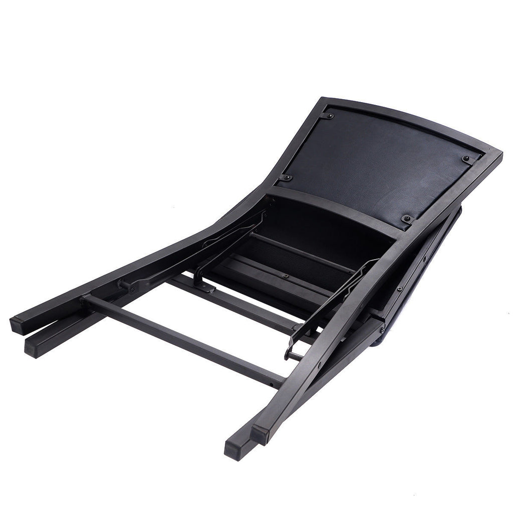 Metal Folding Dining Chair Set of 2 - Space Saving
