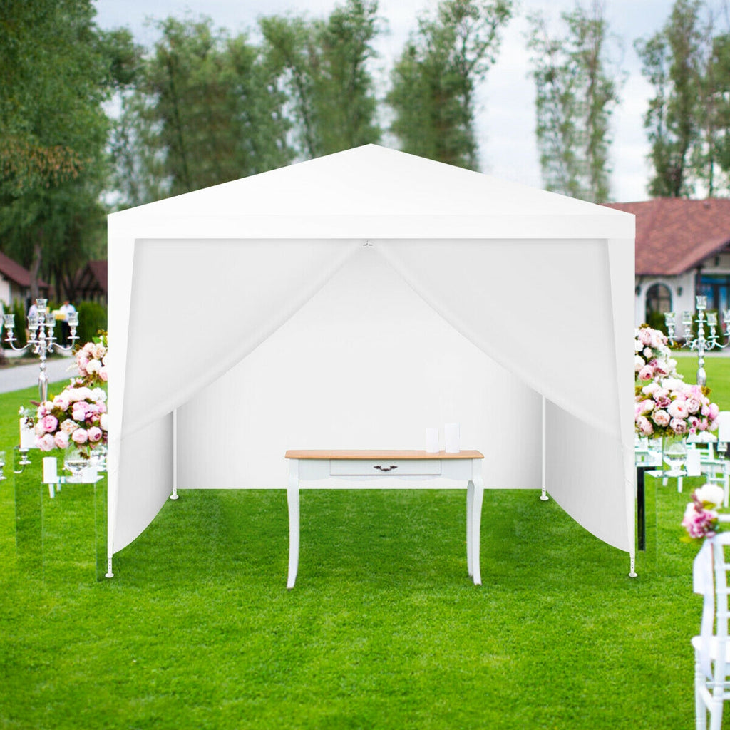 10 x Feet Outdoor Side Walls Canopy Tent with 4 Removable Sidewalls
