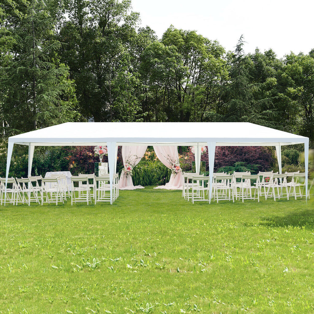 10 x 30 Feet Gazebo Canopy Tent without Sidewalls