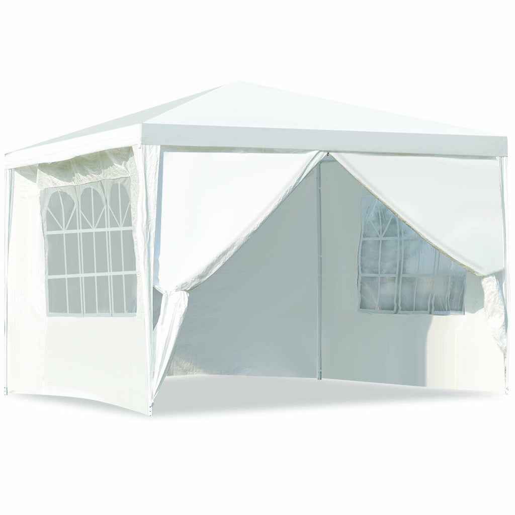 10 x Feet Outdoor Side Walls Canopy Tent with 4 Removable Sidewalls