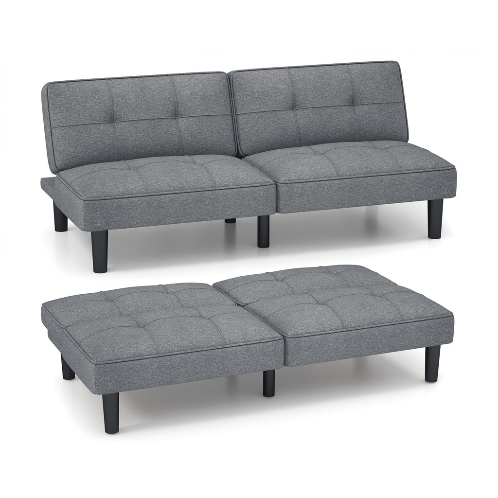 3-Piece Bedroom Bundle: Bedside Table, Accent Chair & Futon Sofa Bed