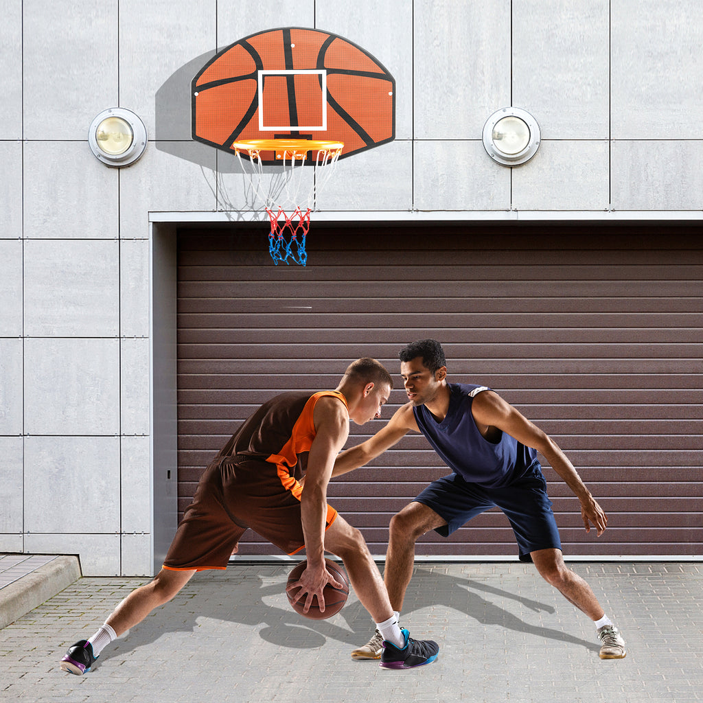 Indoor Outdoor Basketball Game with 11.5-Inch Shatterproof Backboard & Wall Mount