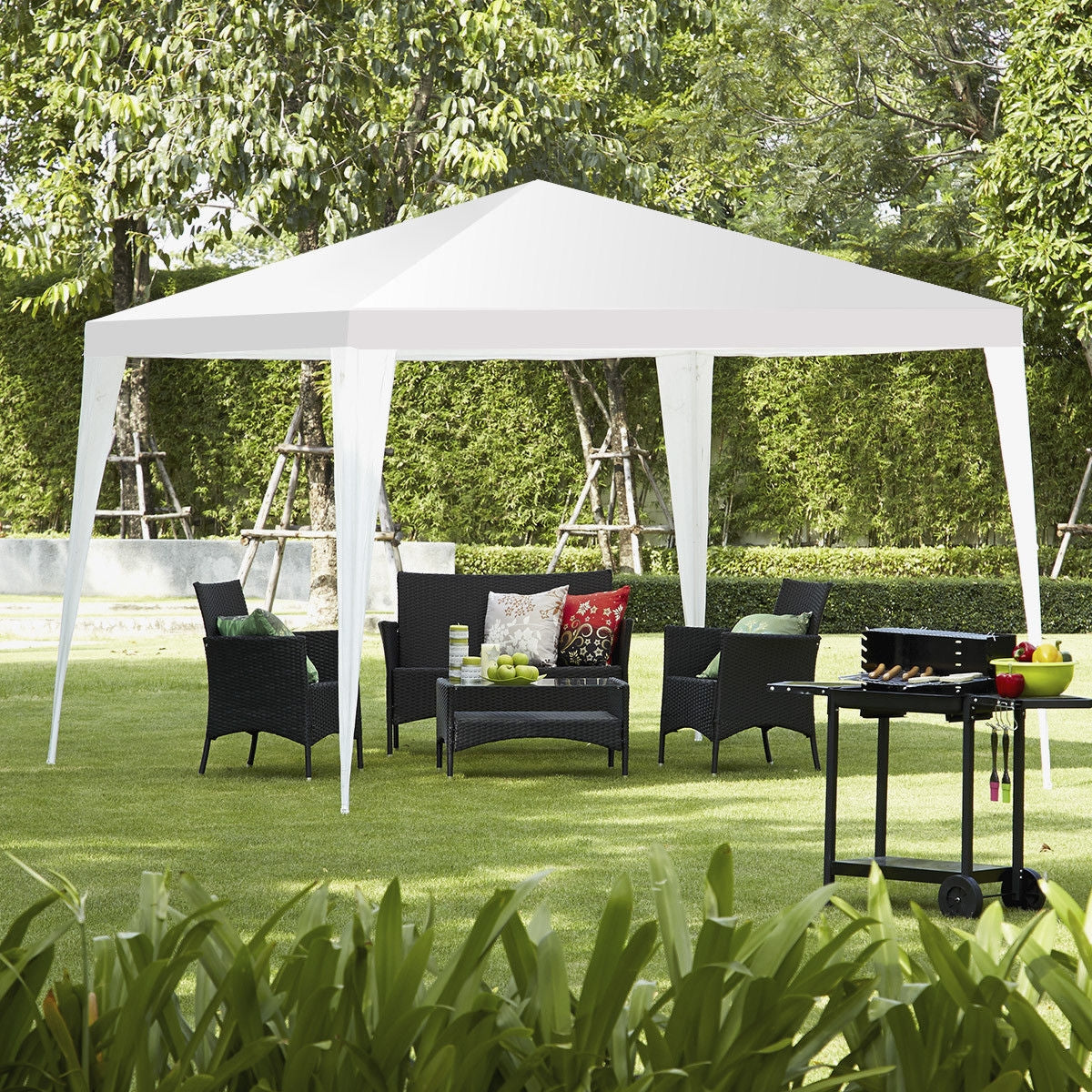 10 x Feet Outdoor Wedding Canopy Tent for Backyard