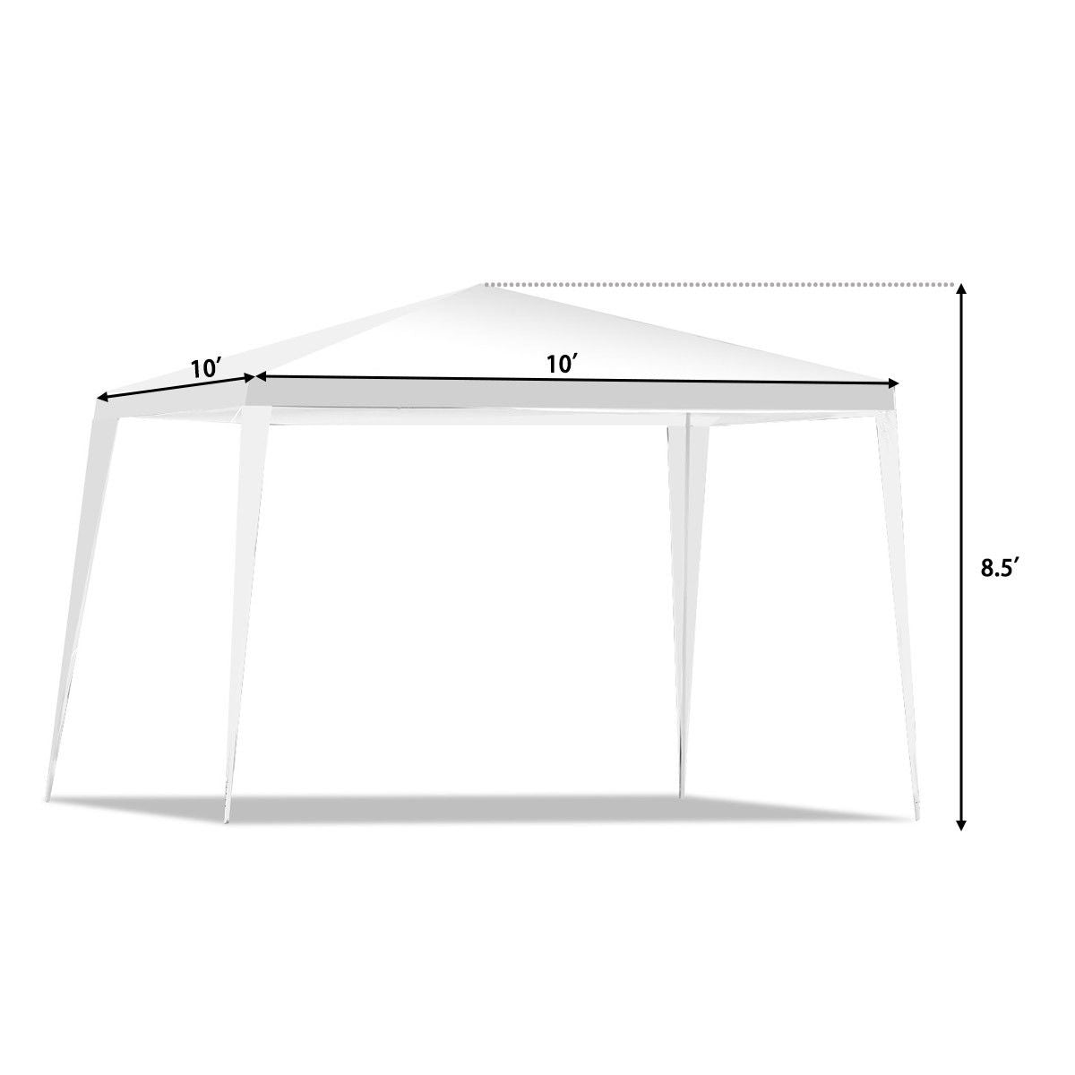 10 x 10 Feet Outdoor Canopy Tent without Sidewalls