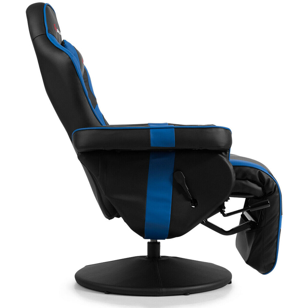 Ergonomic High Back Massage Gaming Chair Recliner with Pillow
