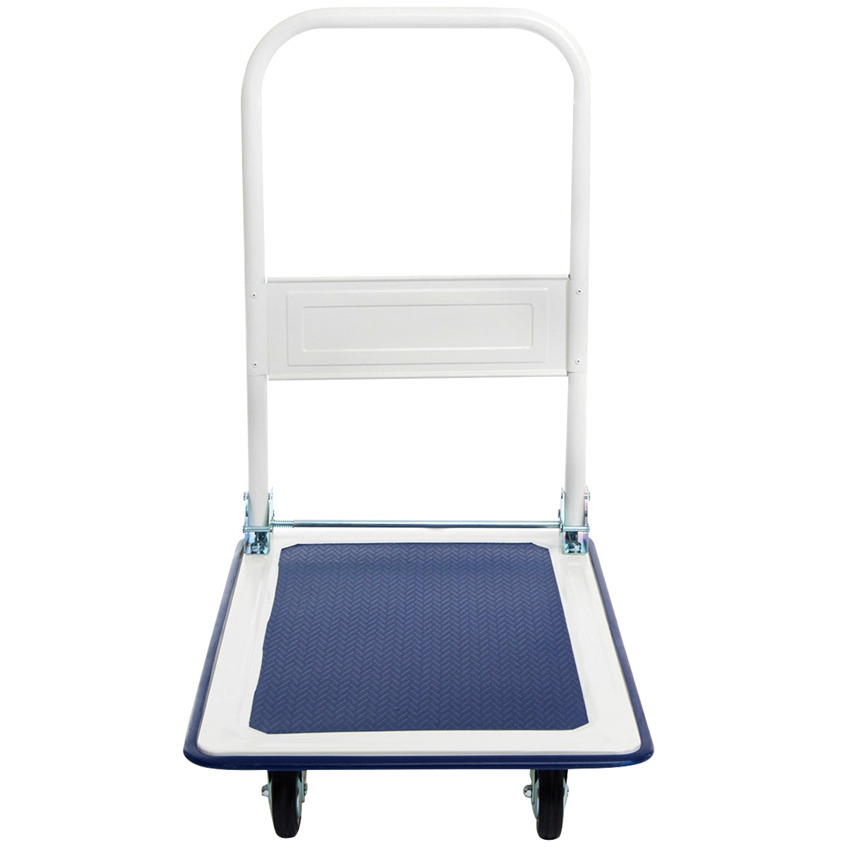 Platform Hand Truck Dolly, 330 lbs, Foldable – Light Blue