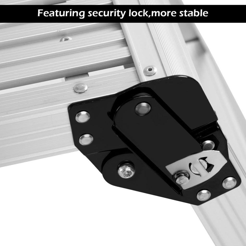 Heavy Duty Aluminum Folding Step Ladder