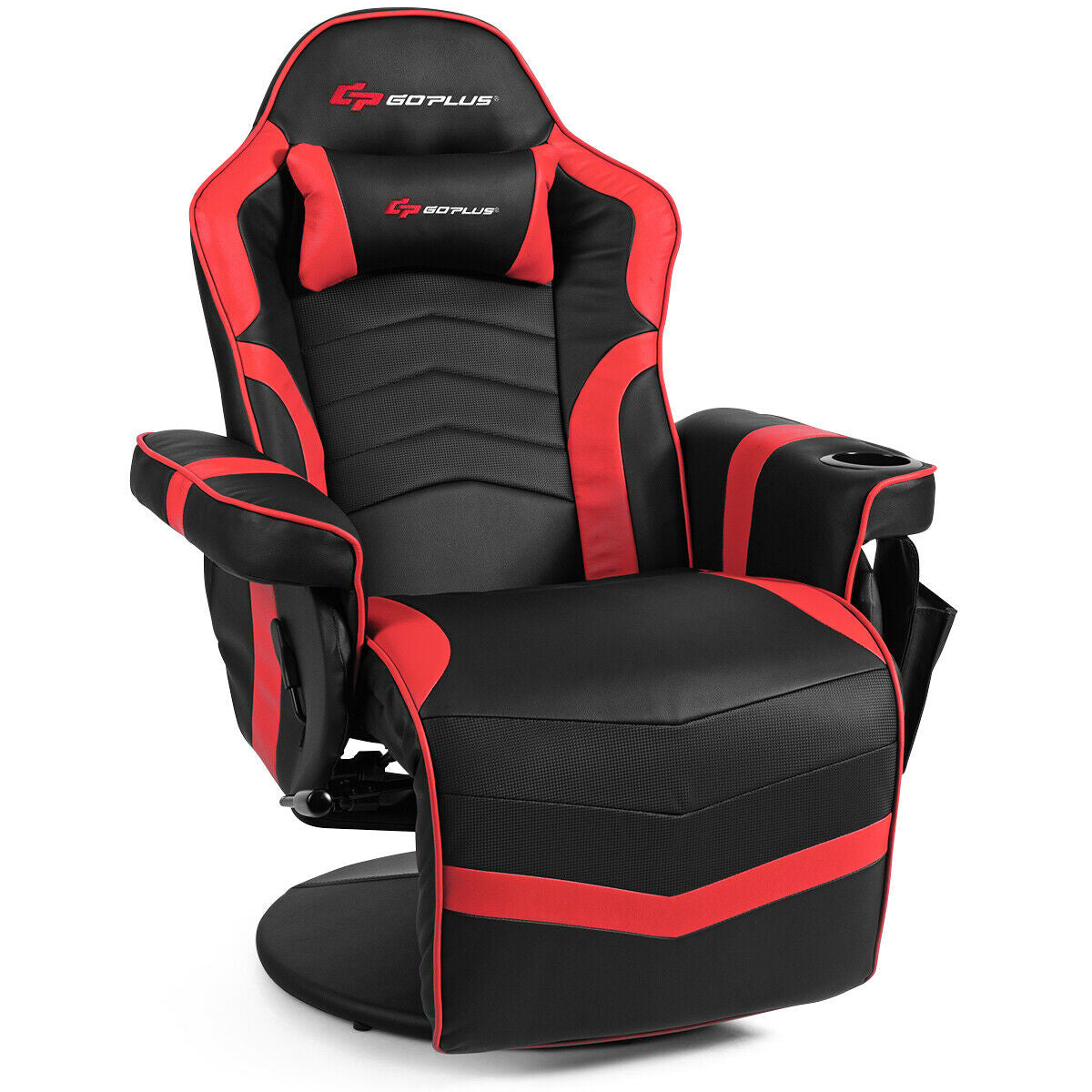 Ergonomic High Back Massage Gaming Chair Recliner with Pillow