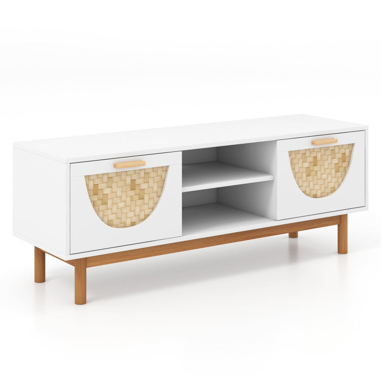 Living Room Furniture Set: TV Stand, Sofa, Coffee & Side Table