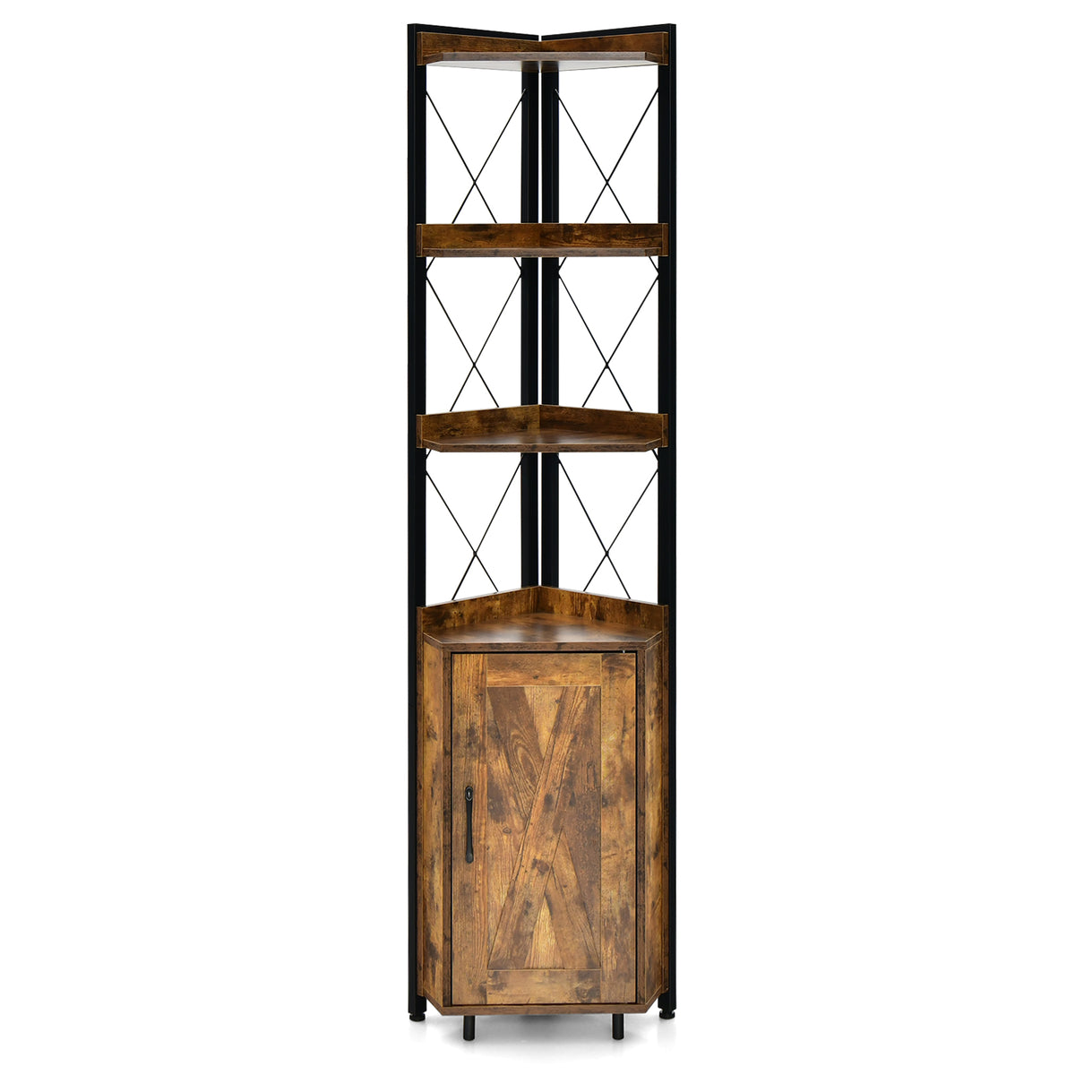 Over-the-Toilet Cabinet + Corner Shelf Bundle - 2-Piece