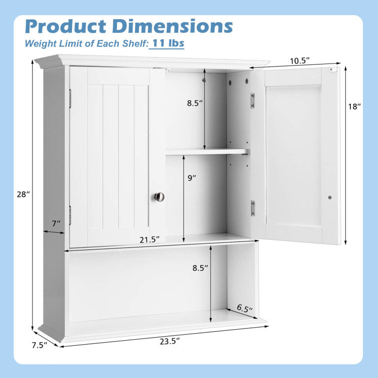 Dining Room Storage Cabinet Set with Trash Can & Organizer