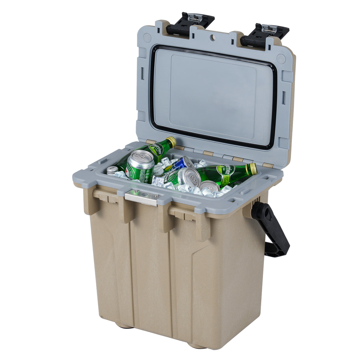 Ultra-Light Injection Molded Cooler 21 QT Hard Ice Chest