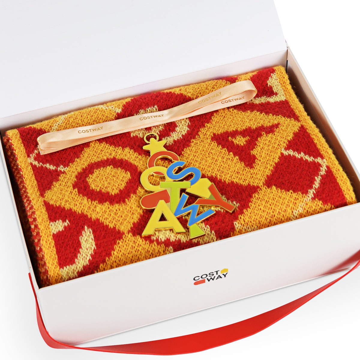 Christmas Gift Set - Socks, Gloves, Scarf, Beanie & Ornament Holiday Bundle
