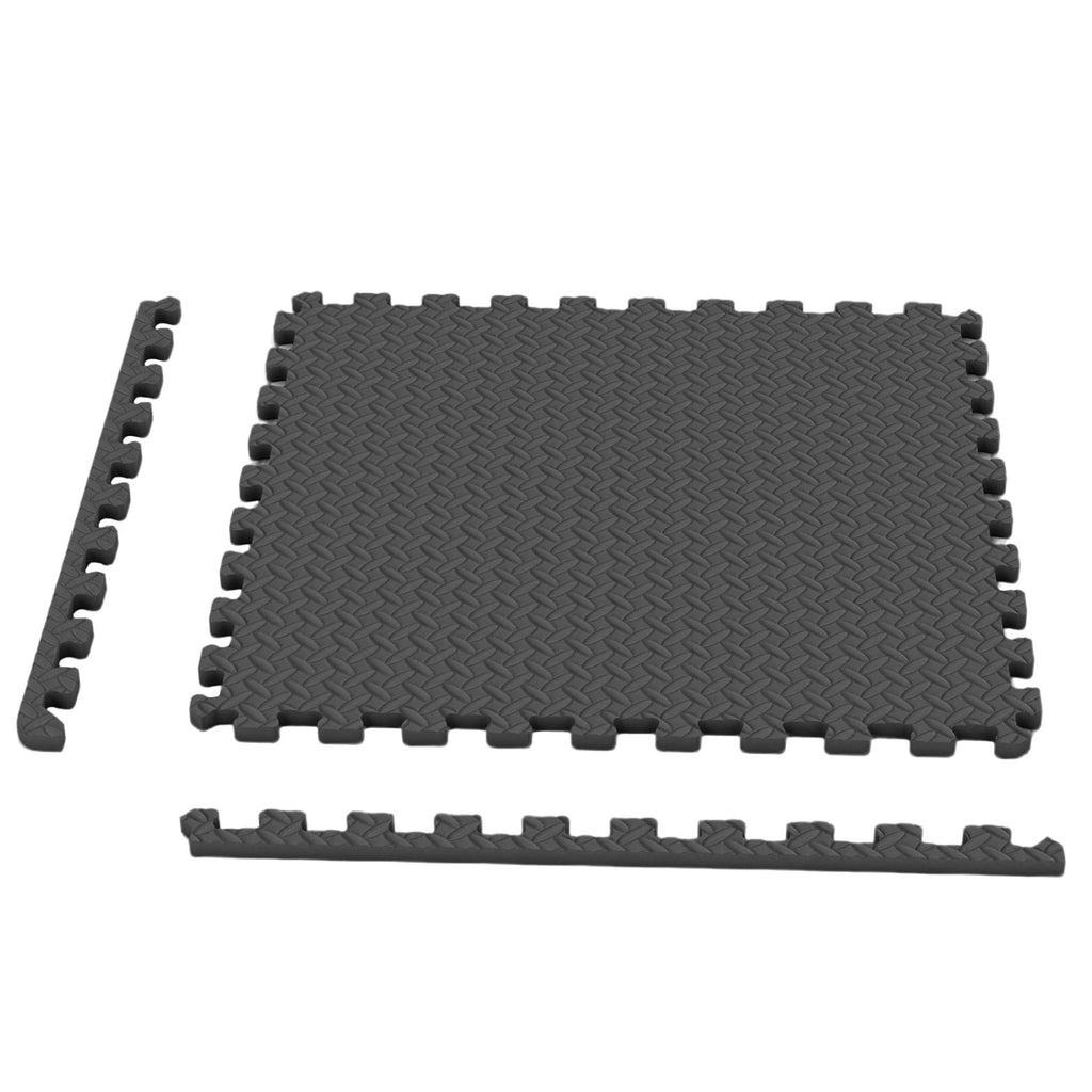 Inflation Free Boxing Set and Puzzle Exercise Mat - Kids Safe & Adjustable - 12Pcs