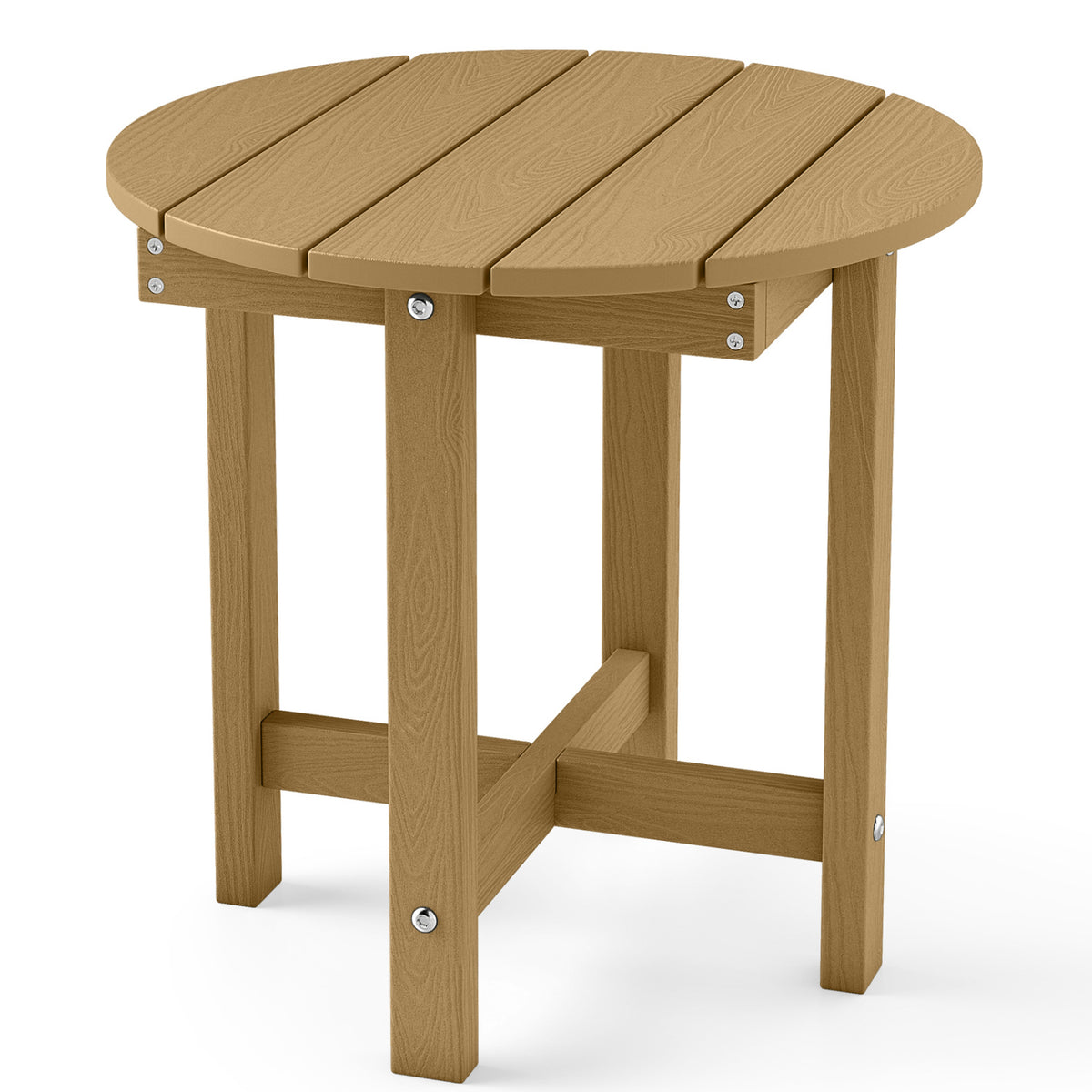 HIPS Adirondack Side Table with Weather-Resistant and Waterproof Top
