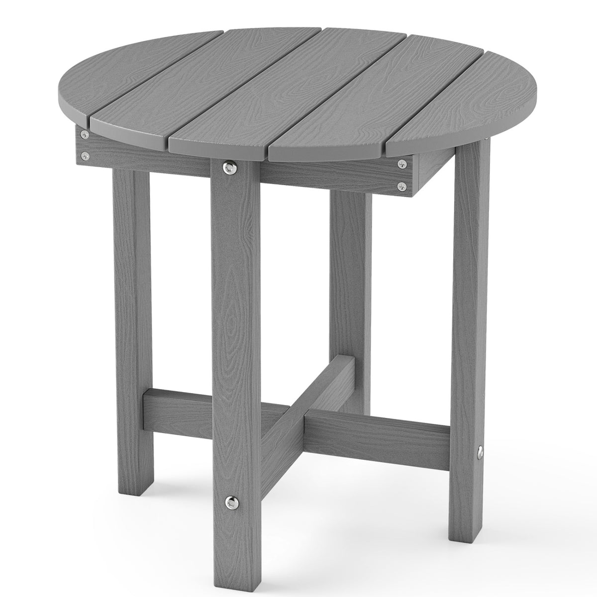 HIPS Adirondack Side Table with Weather-Resistant and Waterproof Top