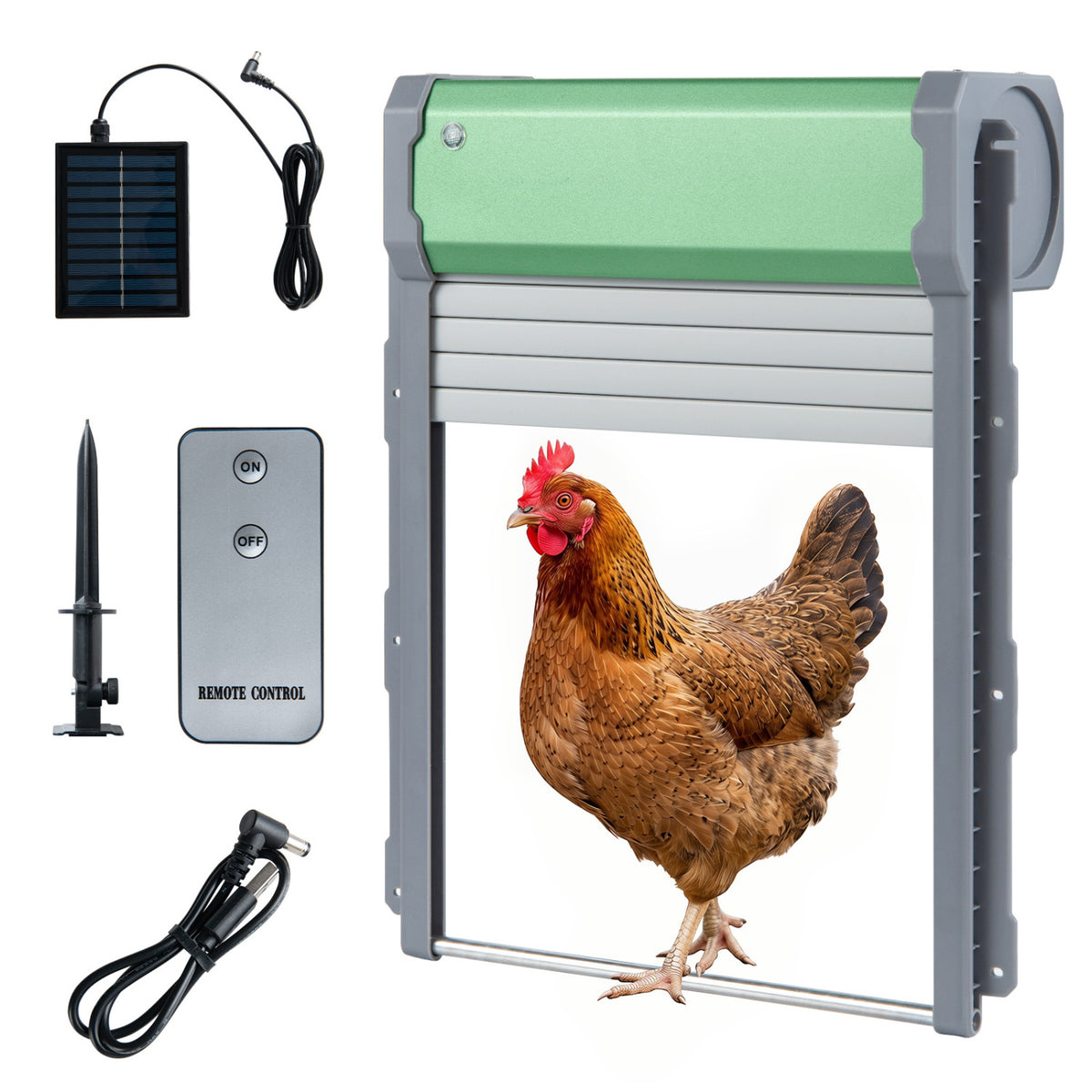 Automatic Chicken Coop Door with Remote Control & Light Sensor - Variation of This Listing
