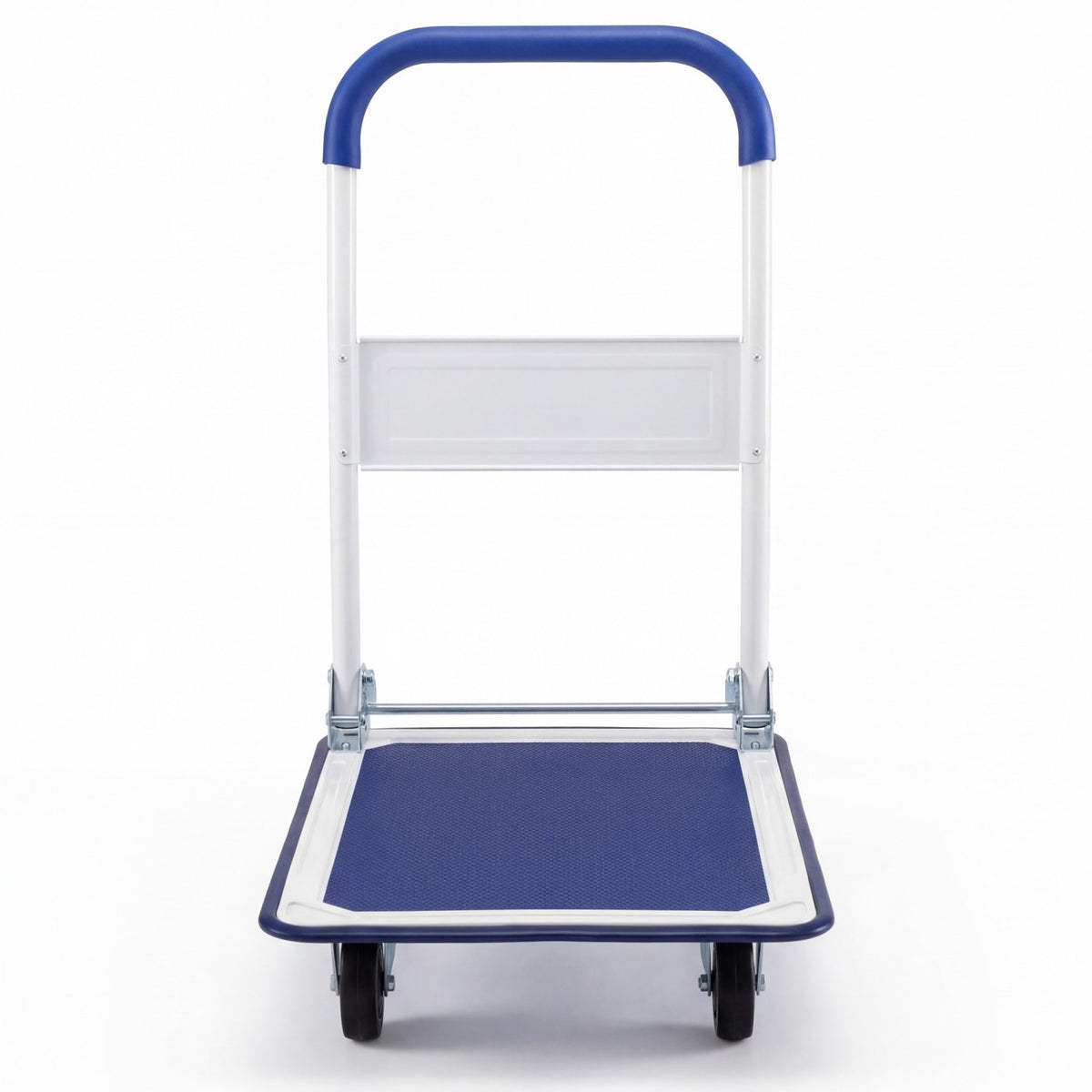 Folding Platform Hand Truck with Collapsible Bed & 4 Wheels for