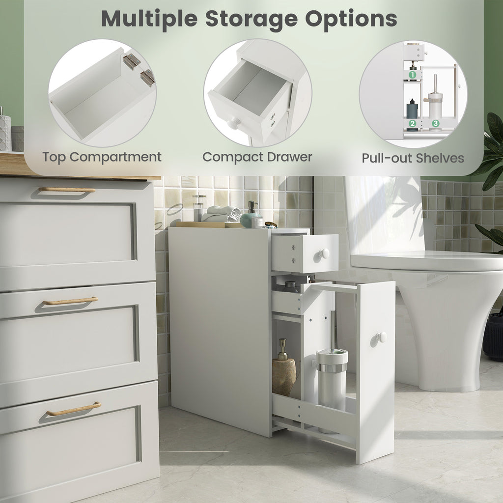 Bathroom Cabinet Space Saver Storage Organizer