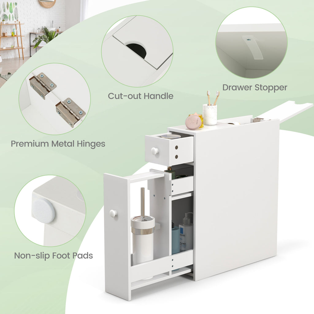 Bathroom Cabinet Space Saver Storage Organizer